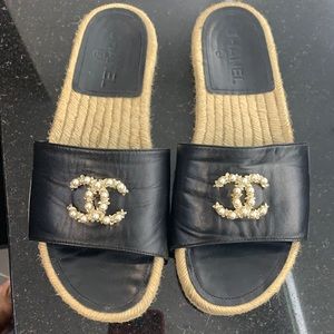 Chanel Mules BLACK - size 38